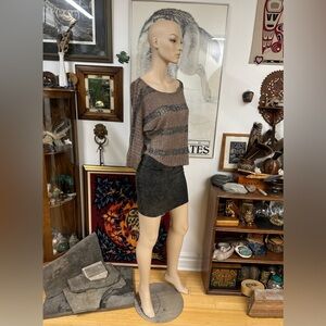 Knitted 3/4 Sleeve Top